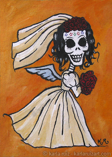 Dia de los Muertos Bride