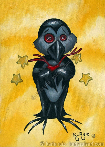 Charcoal the Crow