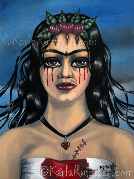 Kahlo's Bleeding Hearts