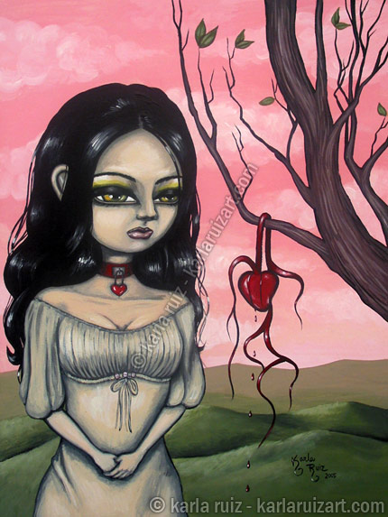 Parching of Valentine's Heart